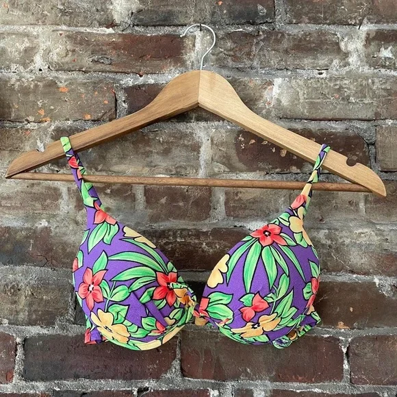 Swim 8s Vintage Neon Bikini Top Poshmark